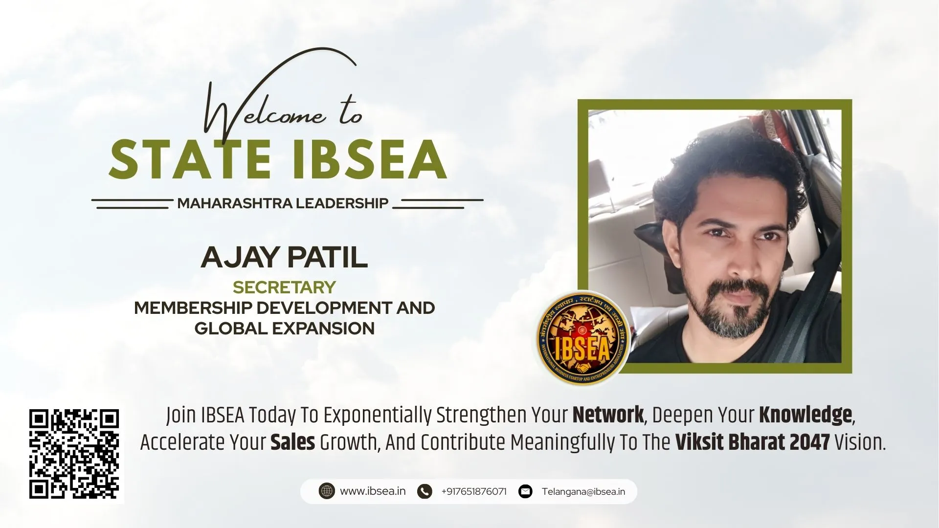 IBSEA Maharashtra Strengthens Leadership with Ajay Patil’s Appointment